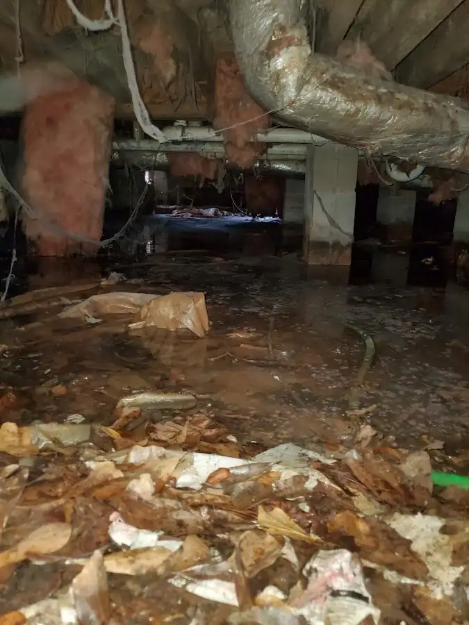 Crawl space flood assessment for Leak Detection & Repair in Derry